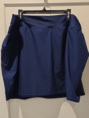 Lands' End Women's Swim Skirt in Navy Blue